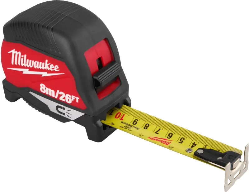 Svinovací metr Milwaukee MAGNETIC (GEN4)  8M/26FT-30, délka 8 metrů, magnetický, 4932498771